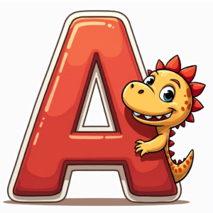 Alphabets & Numbers - Dino Set